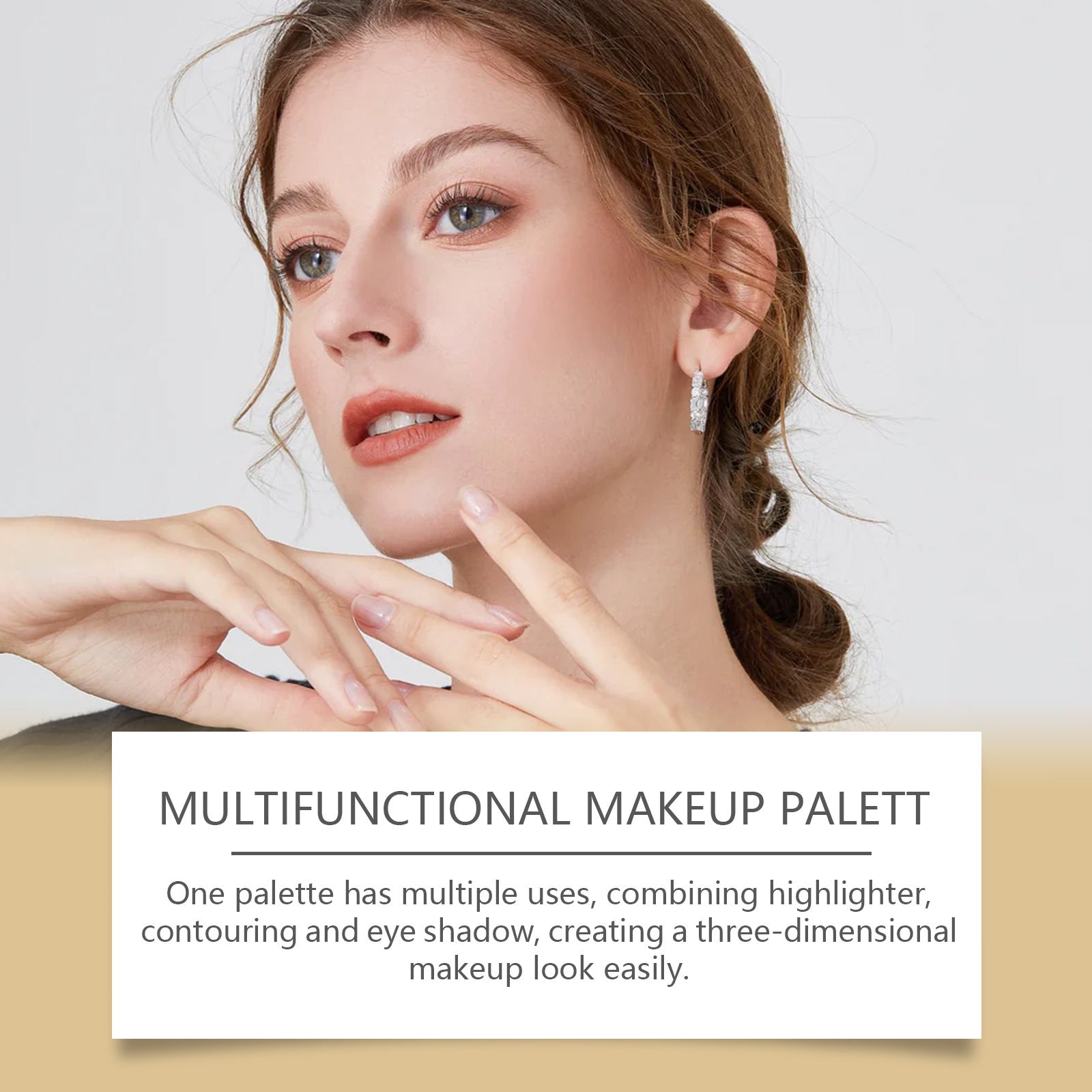 Lightweight Seamless Setting Eyeshadow And Foundation