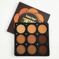 9 Colors Dark Matte Waterproof Long-lasting Natural Makeup Palette