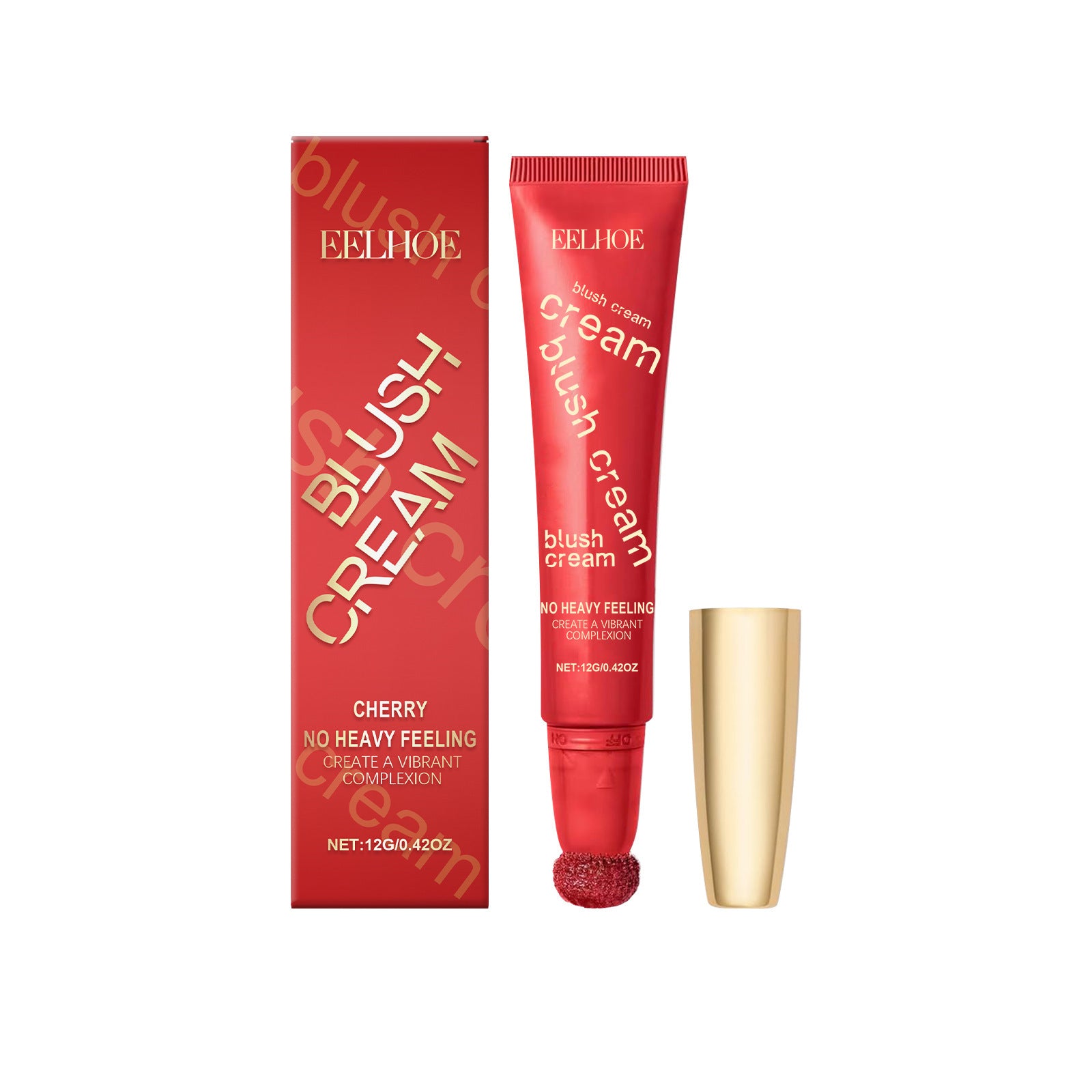 Shimmer Cream Blush For Face Natural Glow, Long-lasting, Contour-enhancing