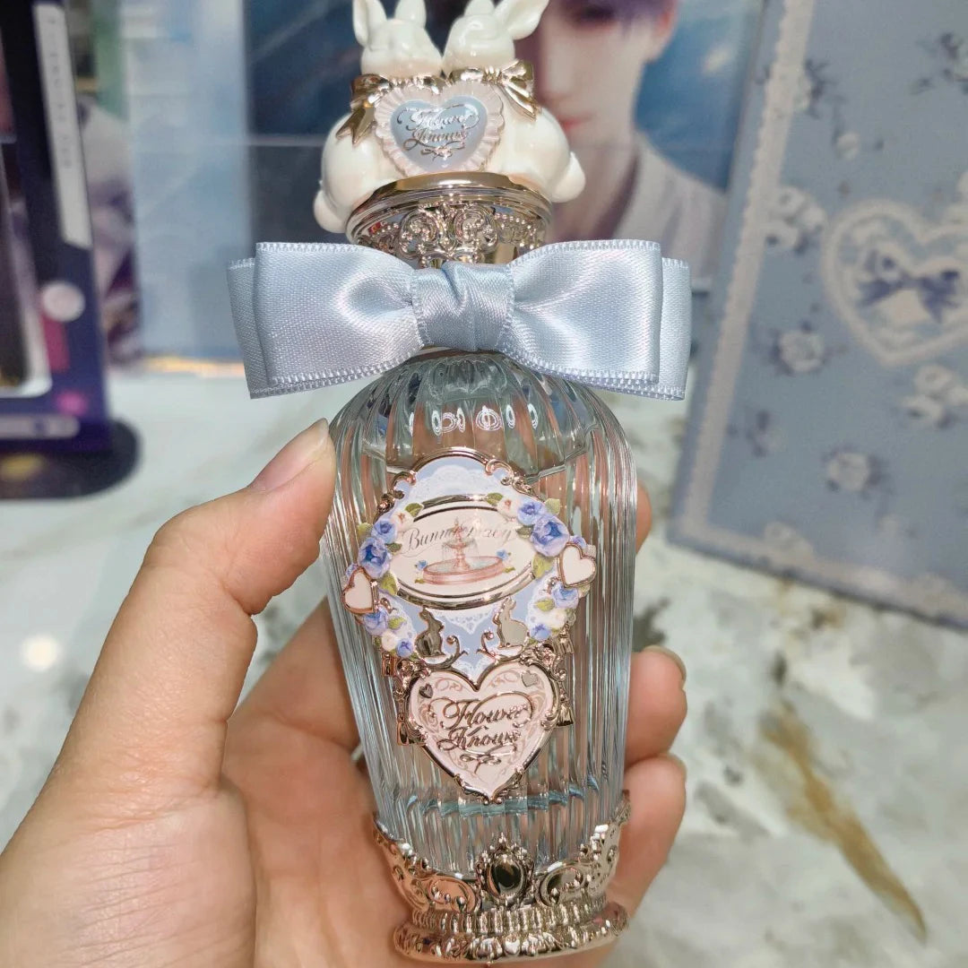 Flower Knows Bunny Garden Perfume Sweet Floral Long Lasting Fragrance for Women Cute Aesthetic Light Fresh Scent Daily Wear
