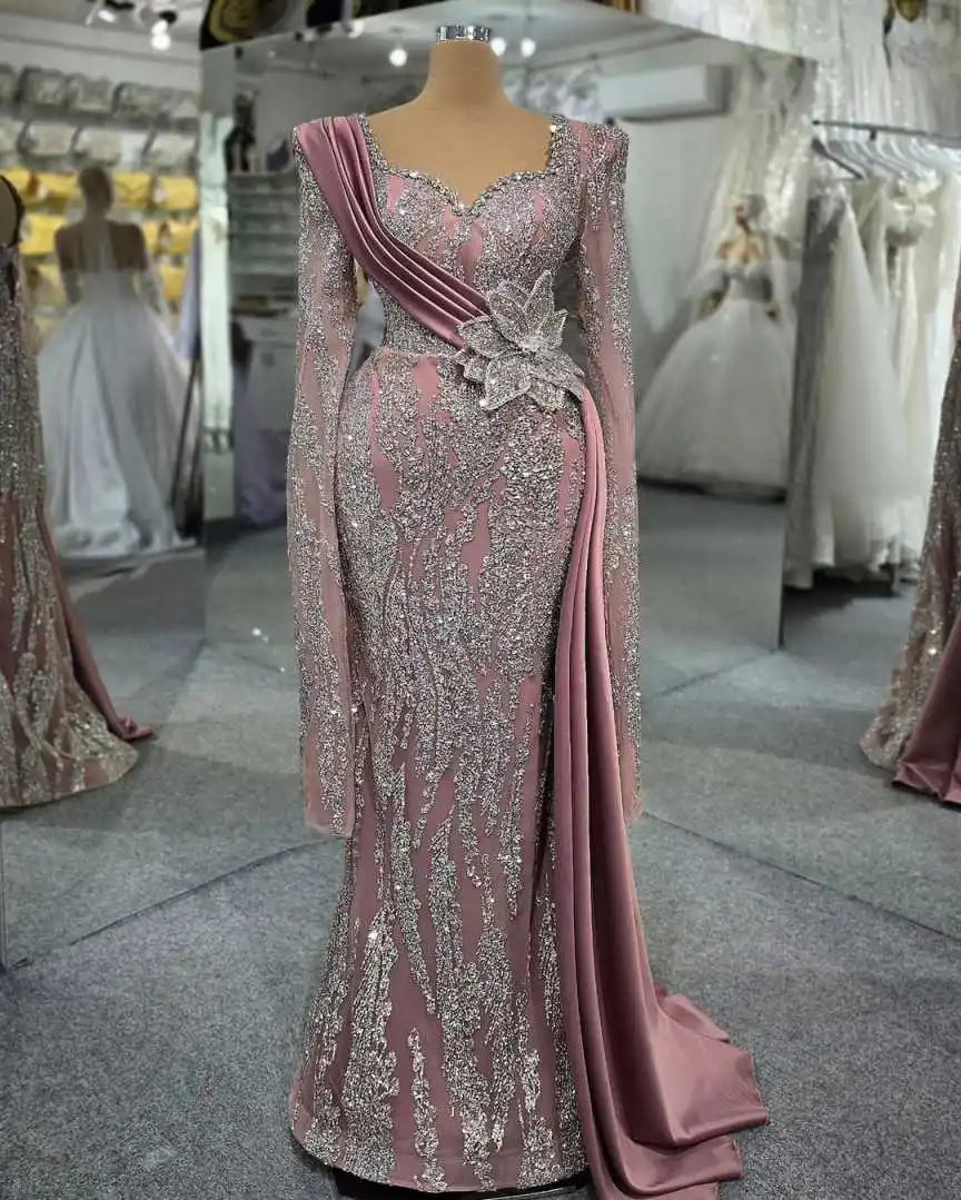 L`IMPERIALE- ROBE DE SOIREE-LUXURY DRESS