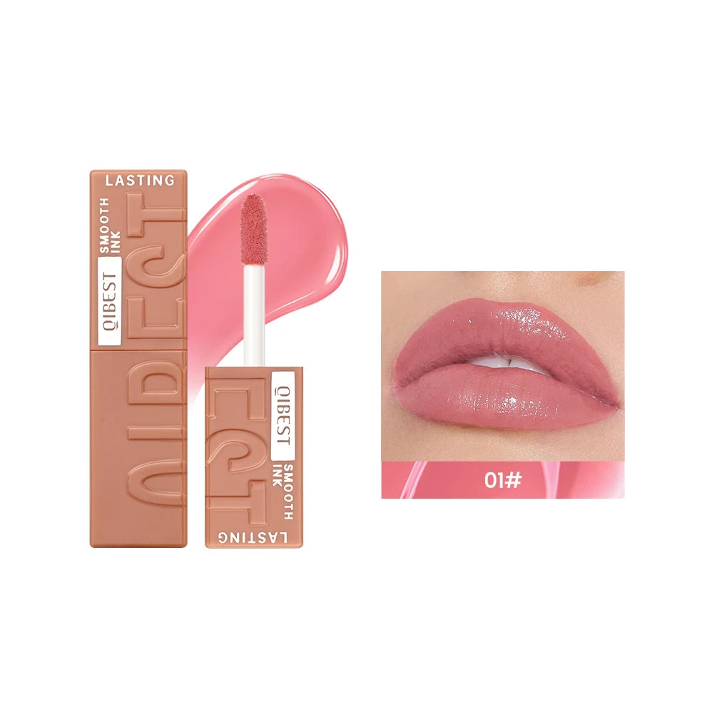 Watery Lip Gloss Waterproof Long Lasting Mirror