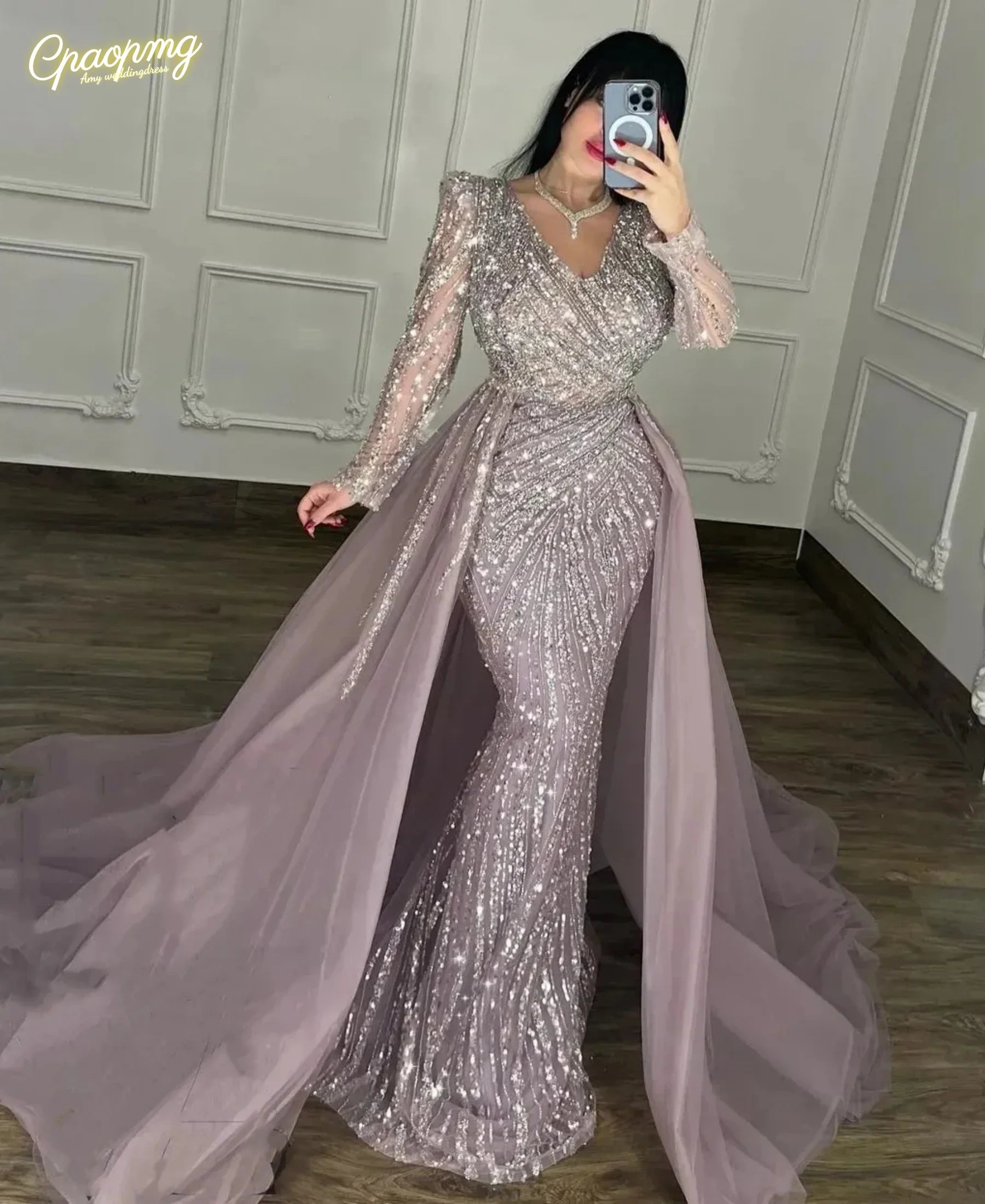 SOIR IMPERIAL-ROBE DE SOIREE- LUXURY DRESS