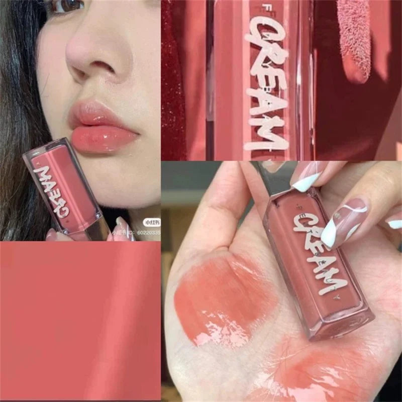Fenty Beauty Transparent Lip Glaze Color Mirror Shine Glitter Lip Gloss Balm Sexy Lip Plumper Cosmetics Makeup Liquid Lipstick