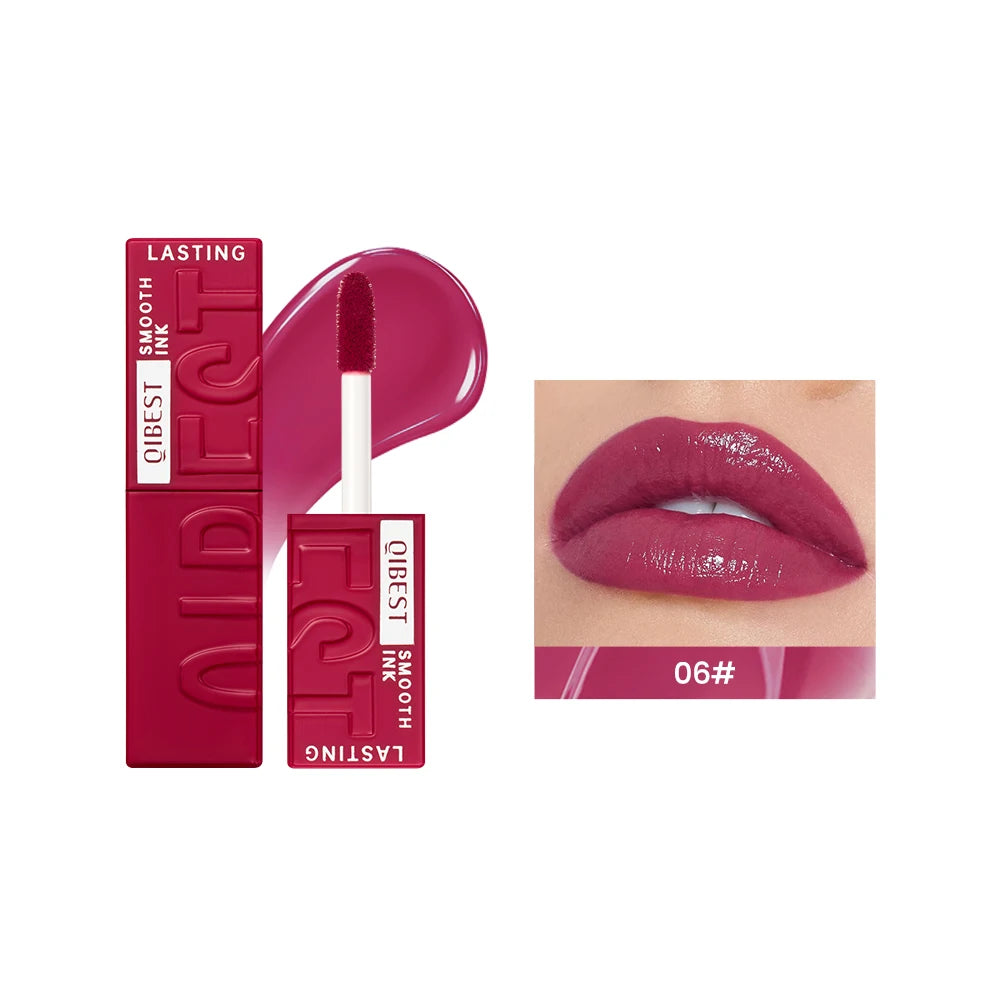 Watery Lip Gloss Waterproof Long Lasting Mirror