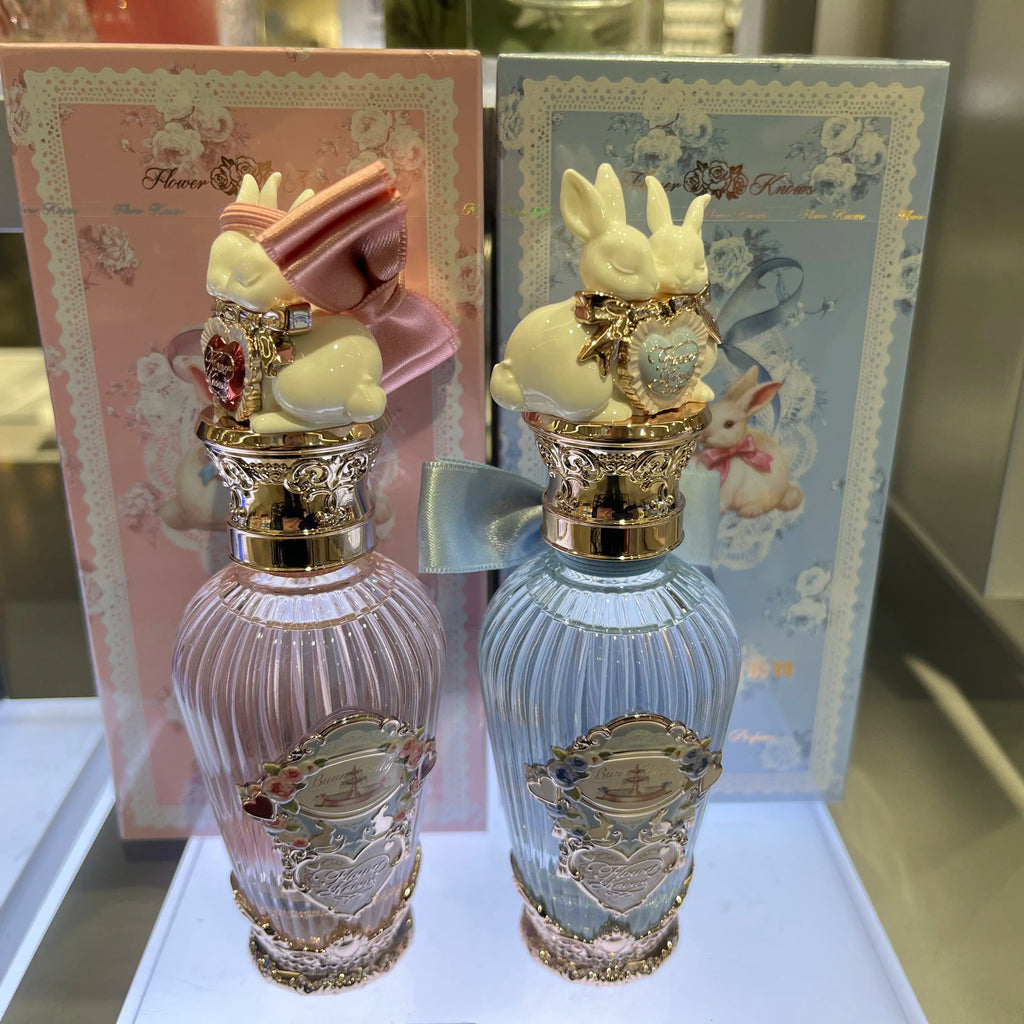 Flower Knows Bunny Garden Perfume Sweet Floral Long Lasting Fragrance for Women Cute Aesthetic Light Fresh Scent Daily Wear