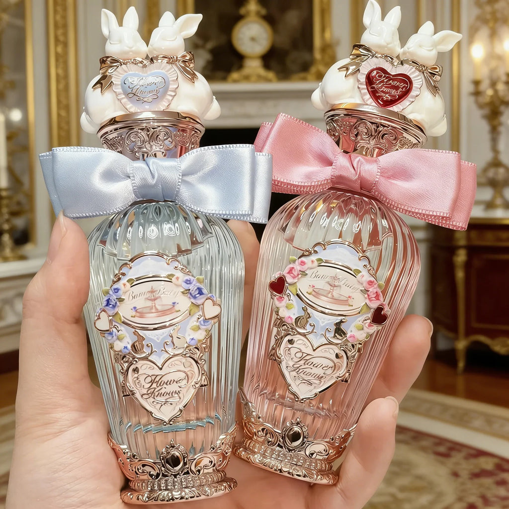 Flower Knows Bunny Garden Perfume Sweet Floral Long Lasting Fragrance for Women Cute Aesthetic Light Fresh Scent Daily Wear