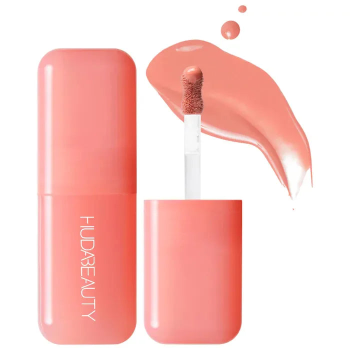 Fashion Beauty Blush Filter Soft Glow Liquid Blush Shiny Lip Gloss