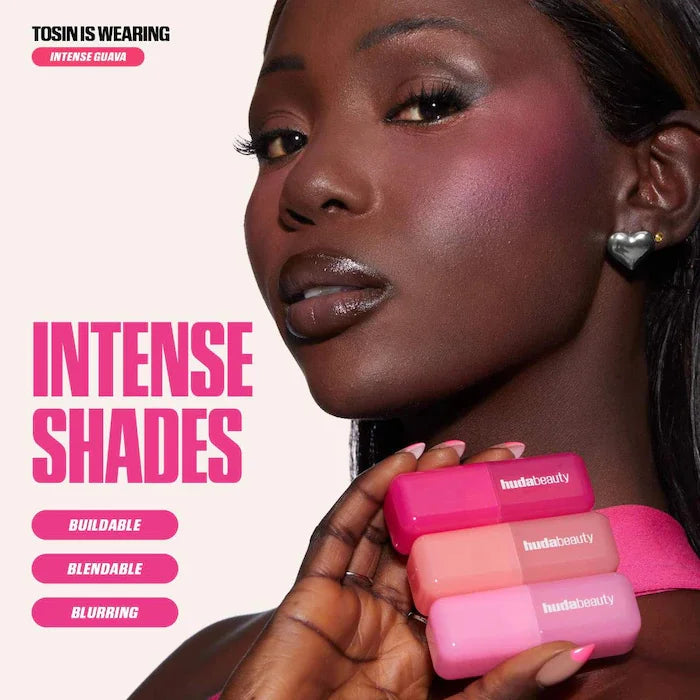 Fashion Beauty Blush Filter Soft Glow Liquid Blush Shiny Lip Gloss
