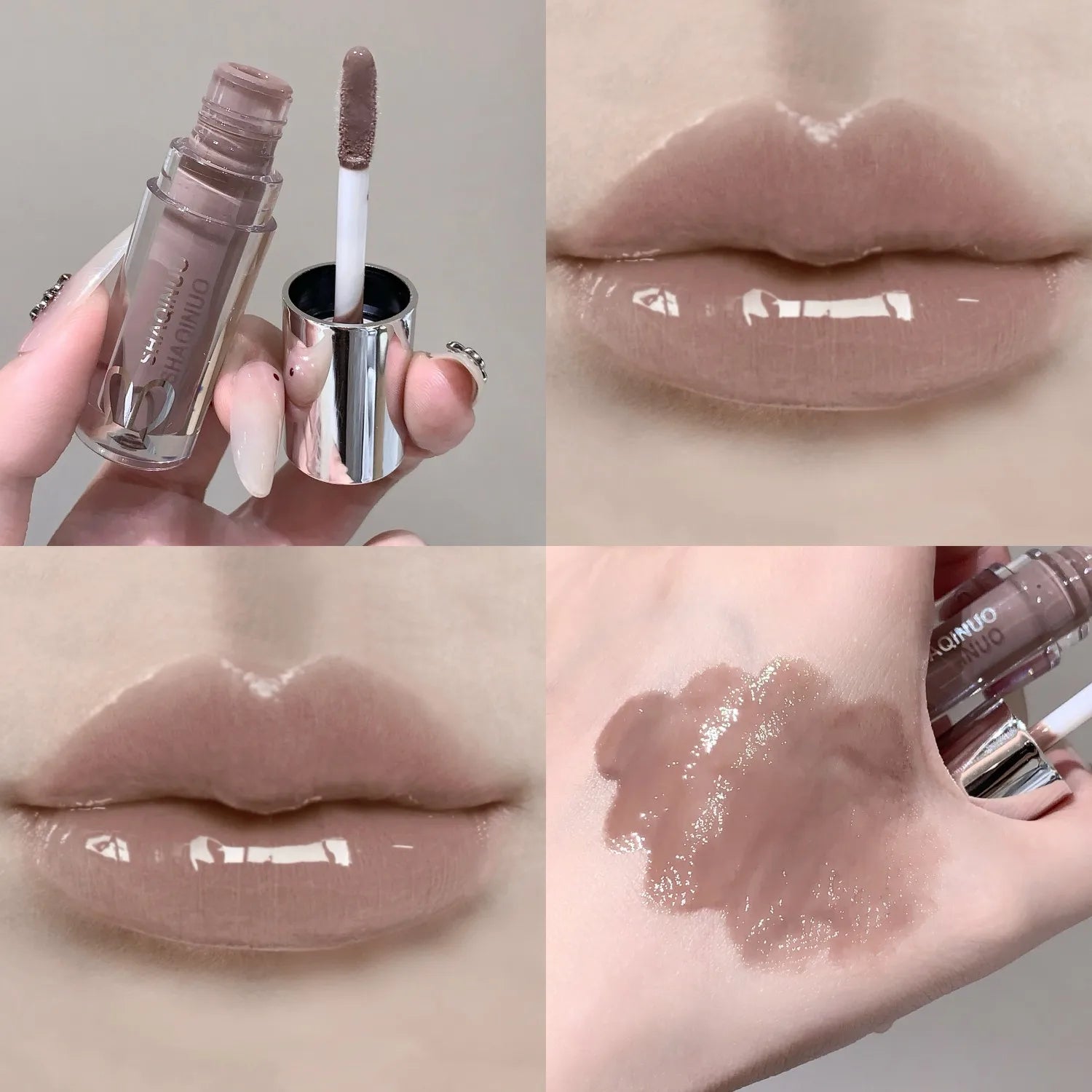 Royal Water Light Mirror Lip  Sparkling Lipstick Lip Oil