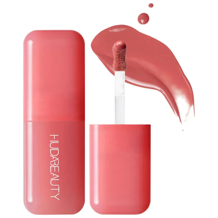 Fashion Beauty Blush Filter Soft Glow Liquid Blush Shiny Lip Gloss