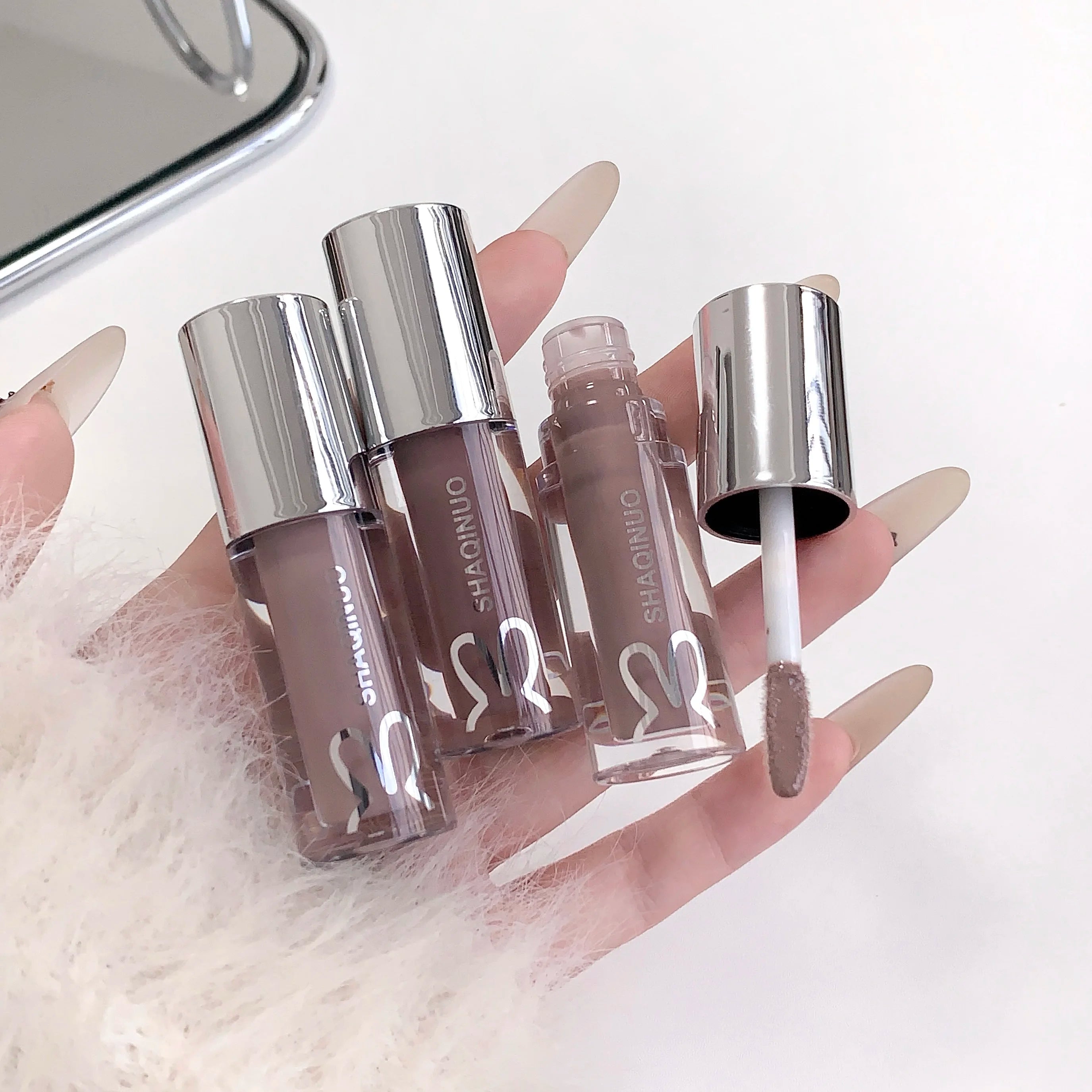 Royal Water Light Mirror Lip  Sparkling Lipstick Lip Oil